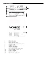 Предварительный просмотр 5 страницы Vonyx 170.106 Instruction Manual