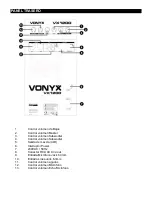 Предварительный просмотр 9 страницы Vonyx 170.106 Instruction Manual