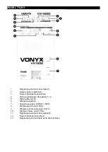 Предварительный просмотр 13 страницы Vonyx 170.106 Instruction Manual