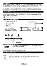 Предварительный просмотр 5 страницы Vonyx 170.107 Instruction Manual