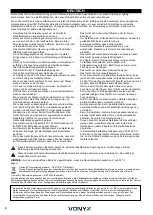 Предварительный просмотр 6 страницы Vonyx 170.107 Instruction Manual