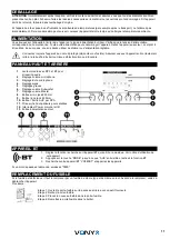 Предварительный просмотр 11 страницы Vonyx 170.107 Instruction Manual