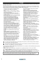 Предварительный просмотр 12 страницы Vonyx 170.107 Instruction Manual