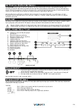 Предварительный просмотр 13 страницы Vonyx 170.107 Instruction Manual