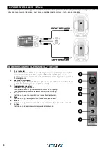 Предварительный просмотр 8 страницы Vonyx 170.118 Instruction Manual