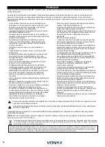 Предварительный просмотр 18 страницы Vonyx 170.118 Instruction Manual