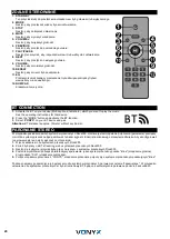 Preview for 20 page of Vonyx 170.128 Instruction Manual