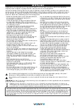 Предварительный просмотр 5 страницы Vonyx 170.295 Instruction Manual