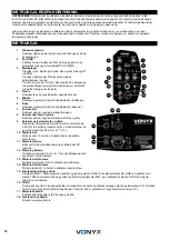 Предварительный просмотр 14 страницы Vonyx 170.295 Instruction Manual