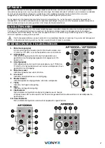 Предварительный просмотр 7 страницы Vonyx 170.340 Instruction Manual