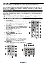 Предварительный просмотр 10 страницы Vonyx 170.340 Instruction Manual