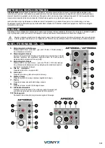 Предварительный просмотр 19 страницы Vonyx 170.340 Instruction Manual