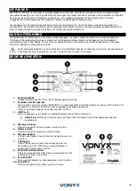 Предварительный просмотр 5 страницы Vonyx 170.353 Instruction Manual