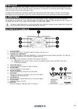 Предварительный просмотр 11 страницы Vonyx 170.353 Instruction Manual