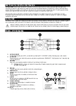 Preview for 13 page of Vonyx 170.353 Instruction Manual