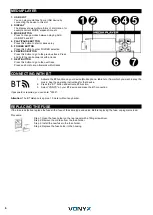 Предварительный просмотр 6 страницы Vonyx 170.372 Instruction Manual