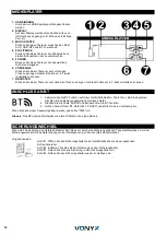 Preview for 12 page of Vonyx 170.372 Instruction Manual