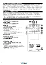 Предварительный просмотр 14 страницы Vonyx 170.372 Instruction Manual