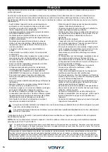 Предварительный просмотр 16 страницы Vonyx 170.372 Instruction Manual