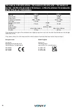 Предварительный просмотр 10 страницы Vonyx 170.795 Instruction Manual