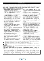 Предварительный просмотр 5 страницы Vonyx 172.092 Instruction Manual