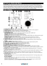 Preview for 18 page of Vonyx 172.444 Instruction Manual