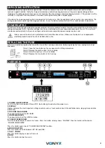 Preview for 3 page of Vonyx 172.705 Instruction Manual