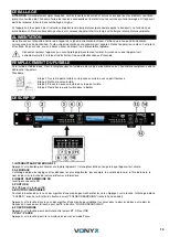 Preview for 15 page of Vonyx 172.705 Instruction Manual