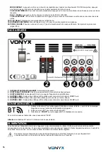 Предварительный просмотр 16 страницы Vonyx 172.742 Instruction Manual