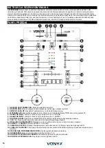 Предварительный просмотр 18 страницы Vonyx 172.742 Instruction Manual