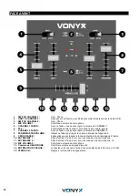 Предварительный просмотр 12 страницы Vonyx 172.744 Instruction Manual