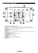 Предварительный просмотр 8 страницы Vonyx 172.972 Instruction Manual