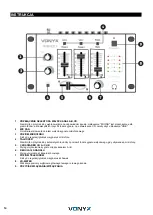 Предварительный просмотр 14 страницы Vonyx 172.972 Instruction Manual