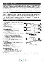 Предварительный просмотр 3 страницы Vonyx 178.126 Instruction Manual