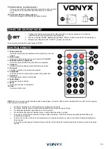 Предварительный просмотр 13 страницы Vonyx 178.126 Instruction Manual