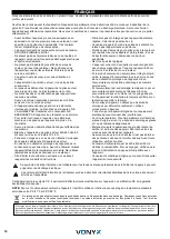 Предварительный просмотр 14 страницы Vonyx 178.130 Instruction Manual