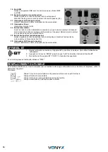 Предварительный просмотр 16 страницы Vonyx 178.130 Instruction Manual