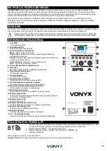 Preview for 19 page of Vonyx 178.132 Instruction Manual