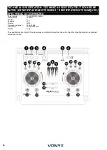 Предварительный просмотр 14 страницы Vonyx 178.382 Instruction Manual