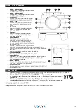 Предварительный просмотр 13 страницы Vonyx 178.385 Instruction Manual