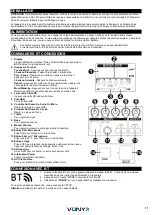 Предварительный просмотр 11 страницы Vonyx 178.490 Instruction Manual