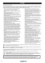 Предварительный просмотр 12 страницы Vonyx 178.490 Instruction Manual