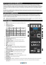 Предварительный просмотр 13 страницы Vonyx 178.610 Instruction Manual