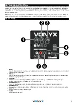 Предварительный просмотр 3 страницы Vonyx 178.954 Instruction Manual