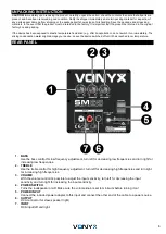 Предварительный просмотр 3 страницы Vonyx 178.956 Instruction Manual