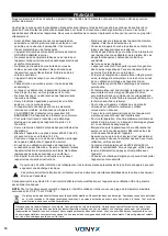 Предварительный просмотр 10 страницы Vonyx 178.956 Instruction Manual