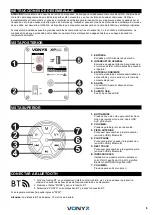 Предварительный просмотр 9 страницы Vonyx 178.960 Instruction Manual