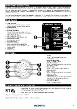 Предварительный просмотр 3 страницы Vonyx 178.964 Instruction Manual