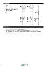 Preview for 6 page of Vonyx 179.211 Instruction Manual