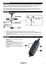 Предварительный просмотр 5 страницы Vonyx 188.221 Instruction Manual